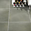 Antayla Grey Matt Stone effect Porcelain Wall & floor Tile, Pack of 3, (L)600mm (W)600mm