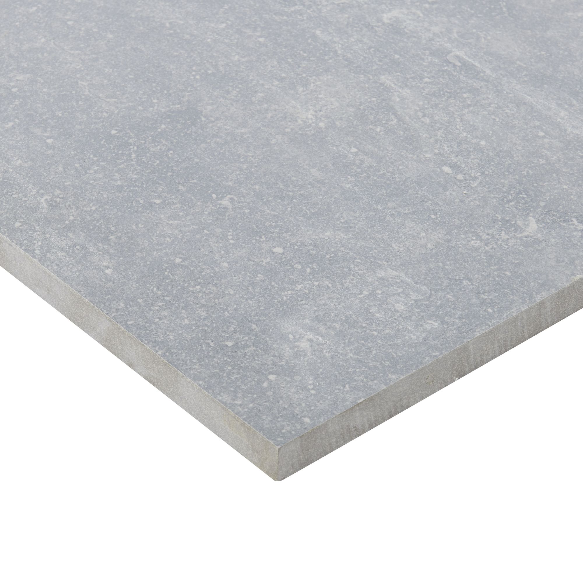 Anthracite Matt Stone effect Porcelain Outdoor Floor Tile, (L)600mm (W)600mm, 0.72m²