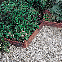 Antique red Paving edging (H)50mm (W)600mm