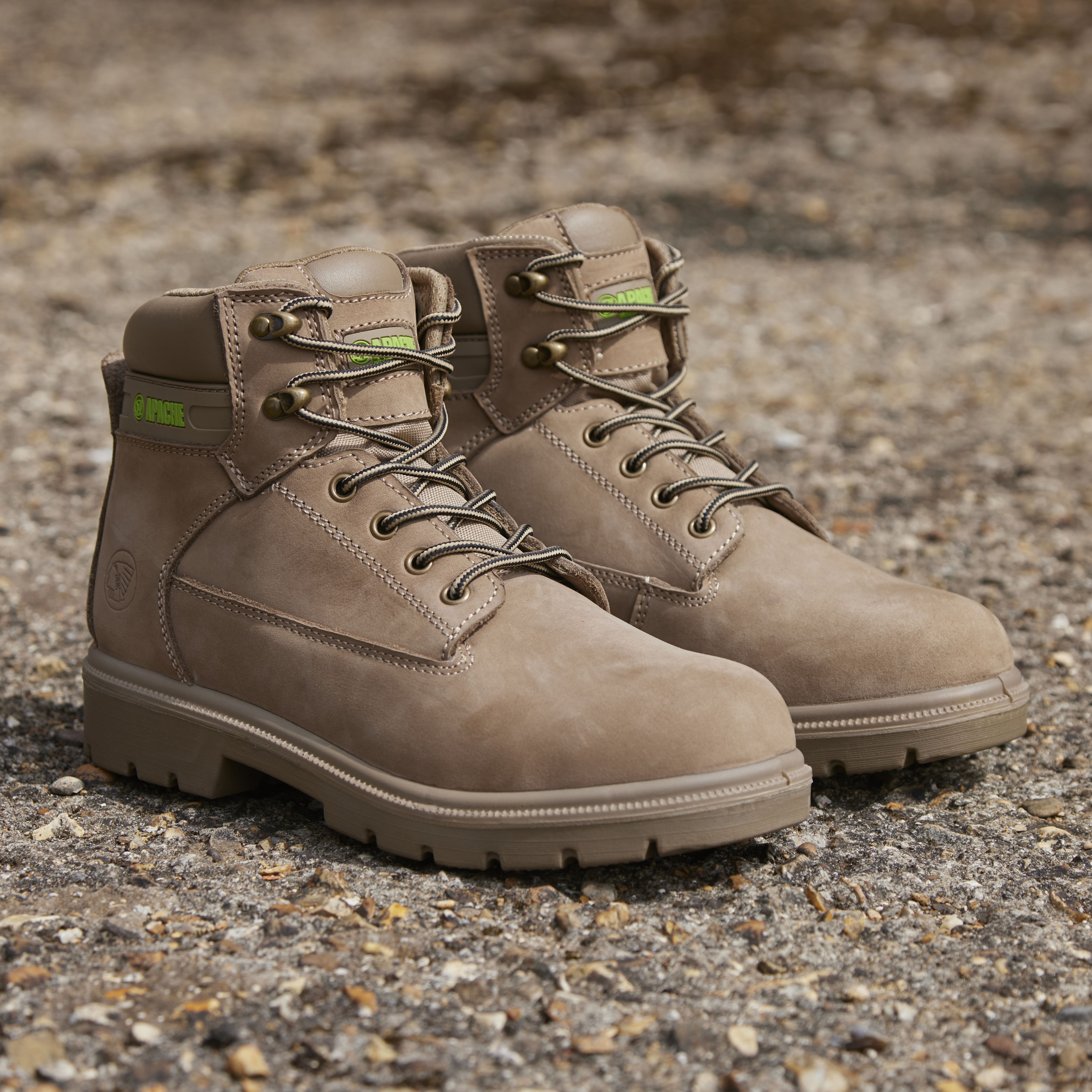 Apache Barnwell Men's Stone Safety boots, Size 10