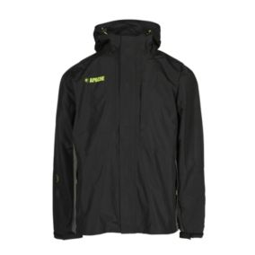 Apache Welland Black & grey Waterproof jacket Large