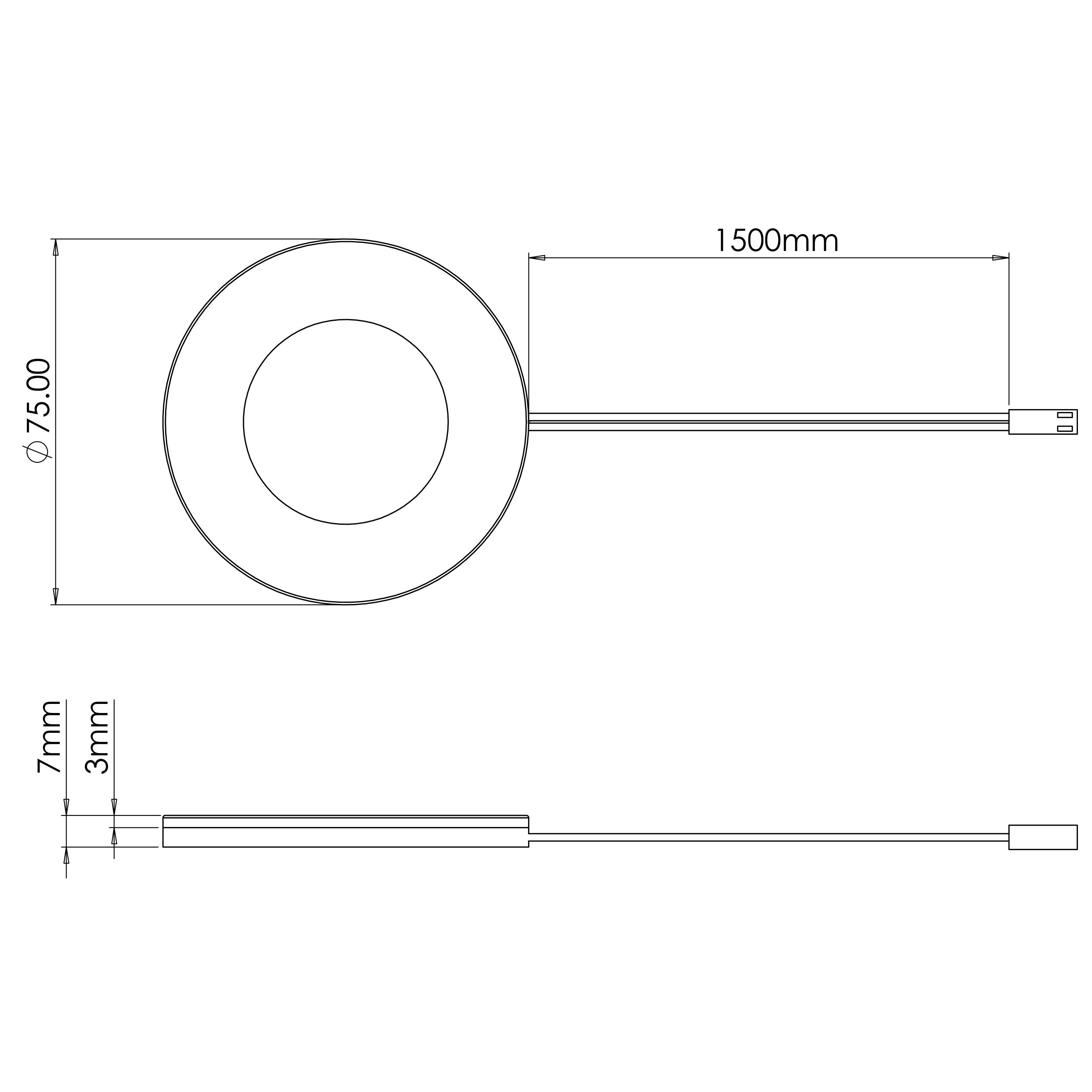 Apex Stainless steel effect Mains-powered LED Variable white Under ...