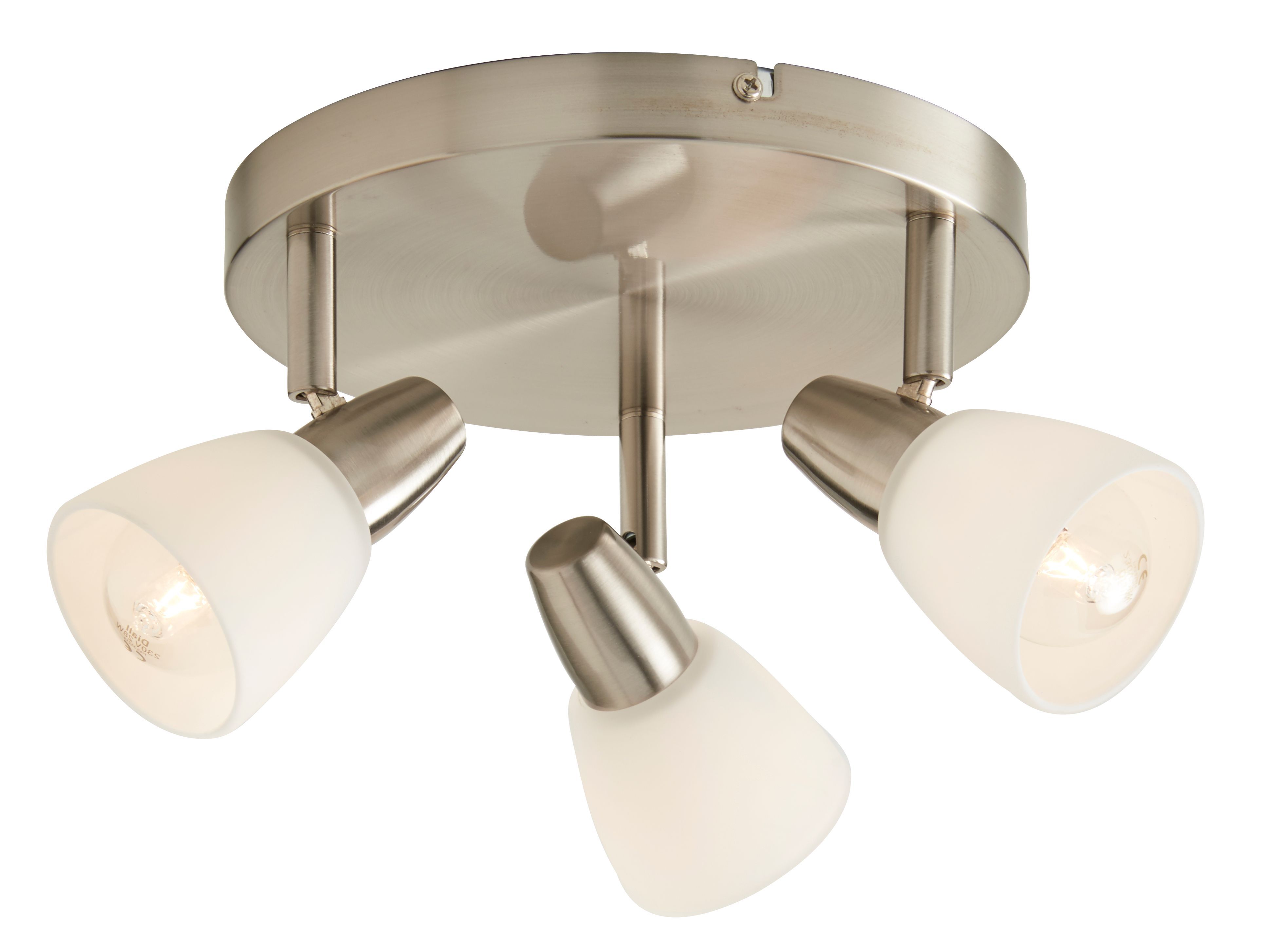 Aphaea Chrome effect 3 Light Spotlight