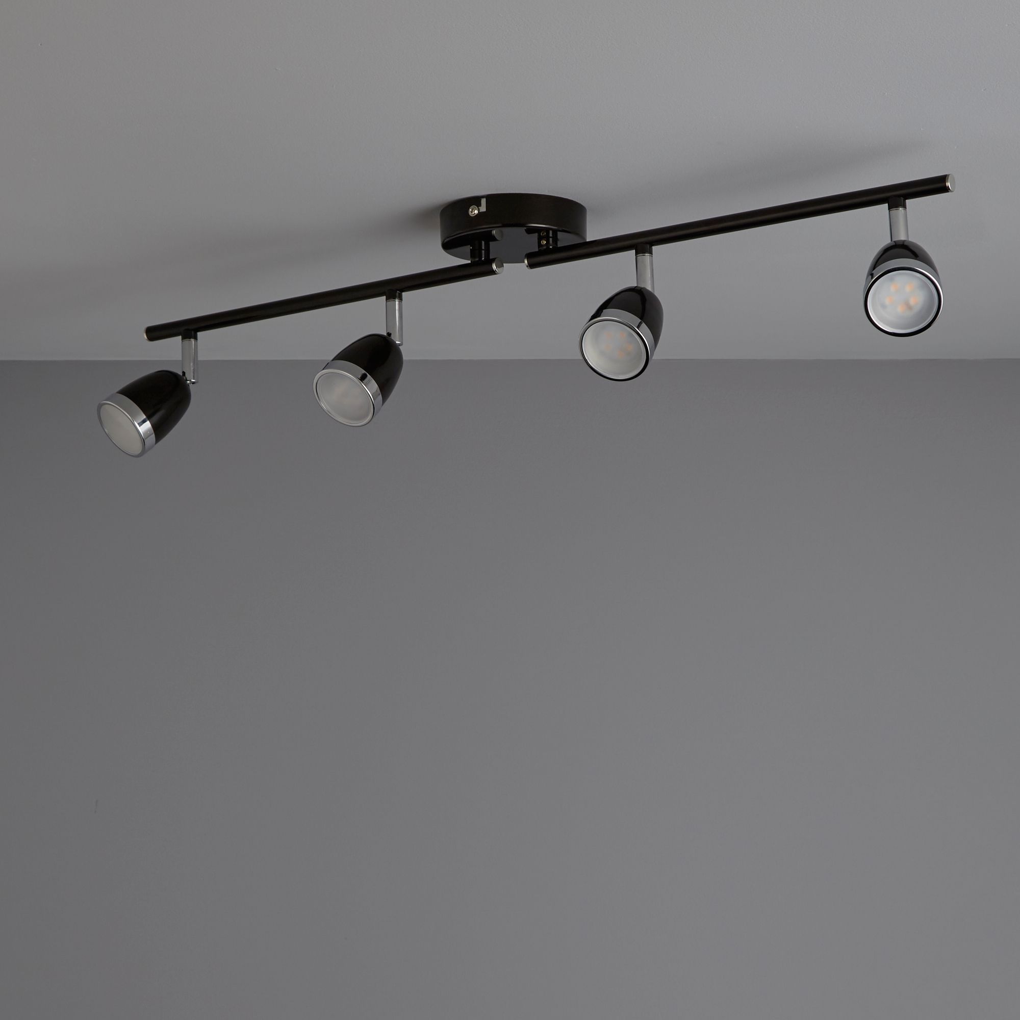 Apheliotes Black 4 Light Spotlight
