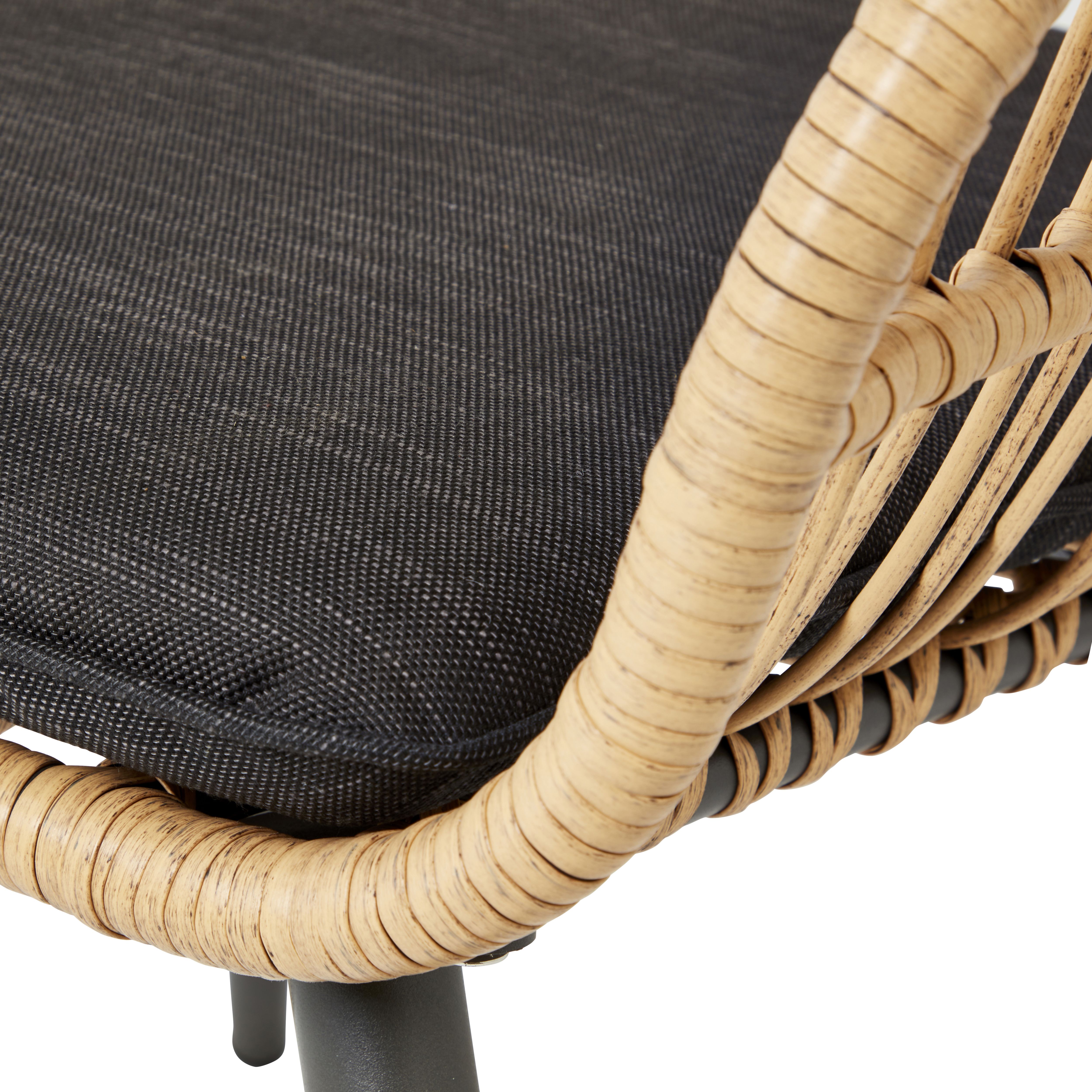 Apolima Metal 2 seater Table & chair set | DIY at B&Q