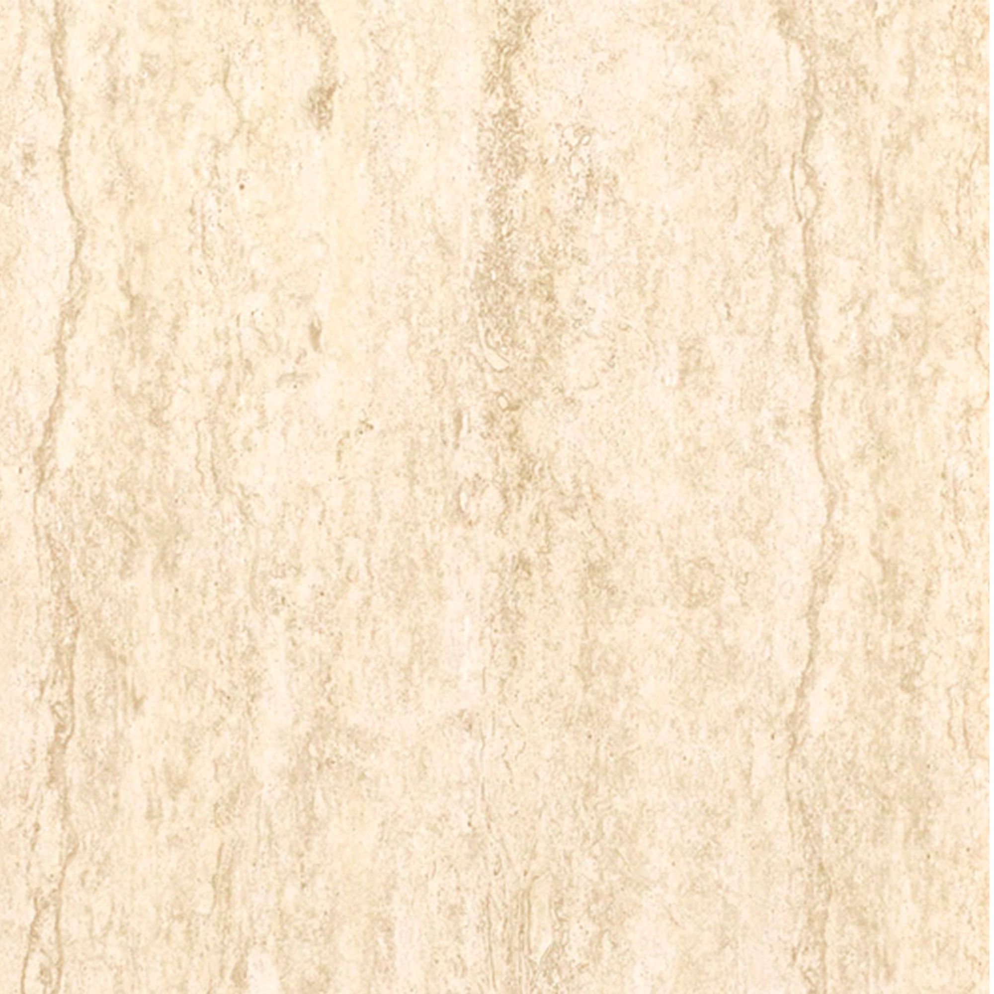 Aquadry Beige Travertine effect 1 sided Shower Wall panel kit (L)2400mm (W)1000mm (T)10mm