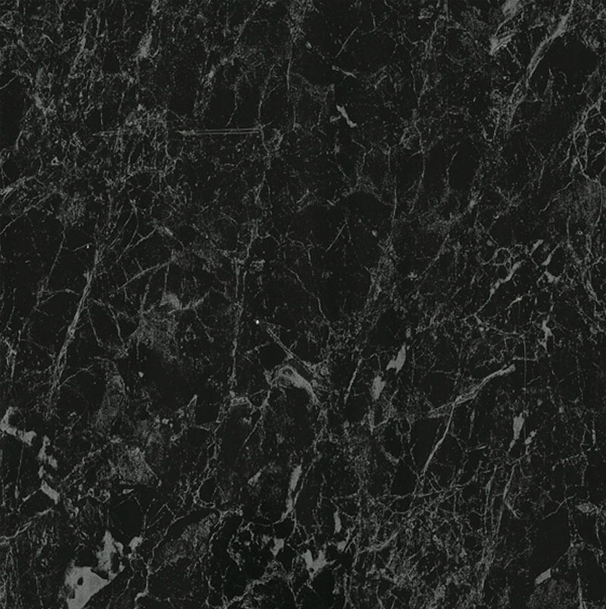 Aquadry Black Marble effect 1 sided Shower Wall panel kit (L)2400mm (W