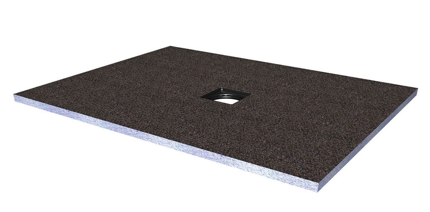 Aquadry Centre drain Shower tray kit (L)1800mm (W)900mm (H) 30mm