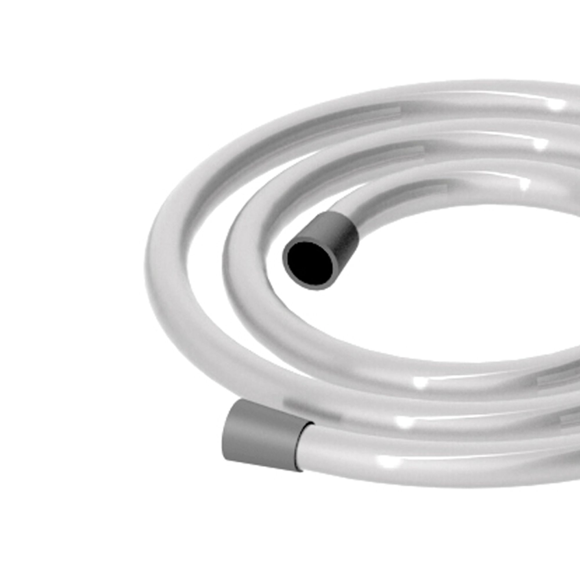 Aquadry Oria Chrome effect PVC Shower hose