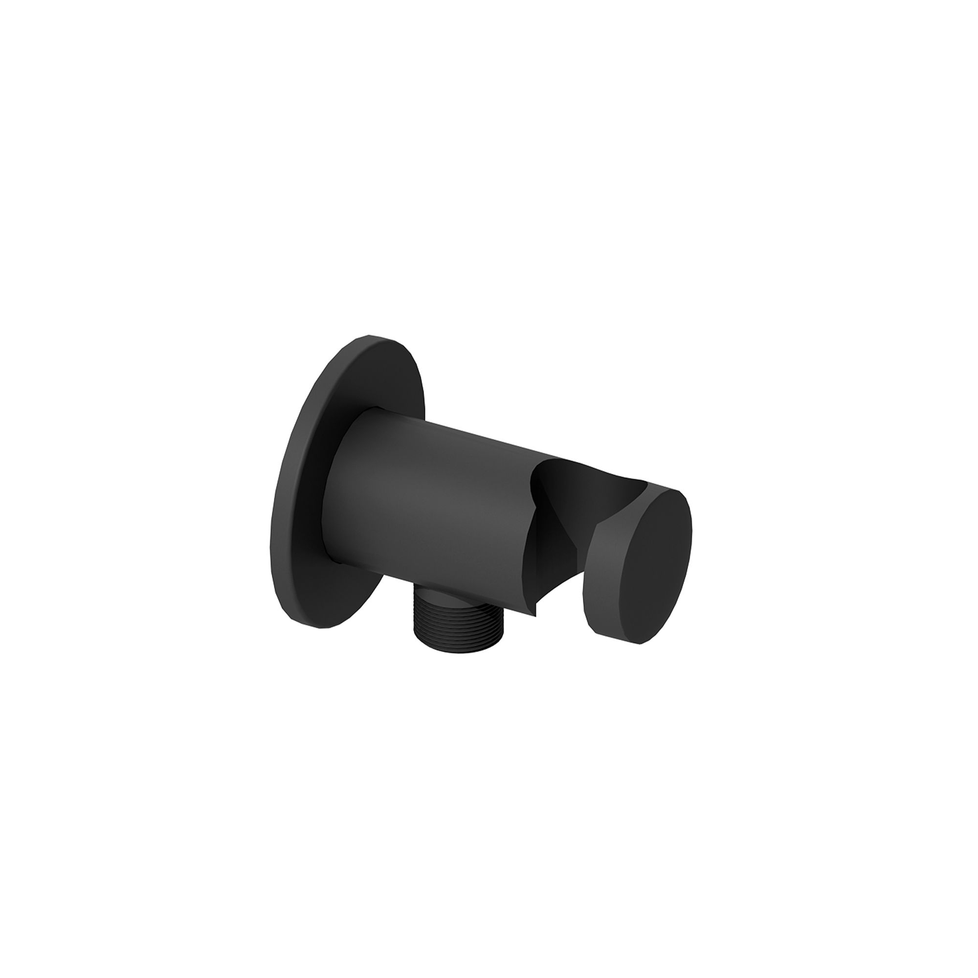 Aquadry Oria Black Wall outlet & holder