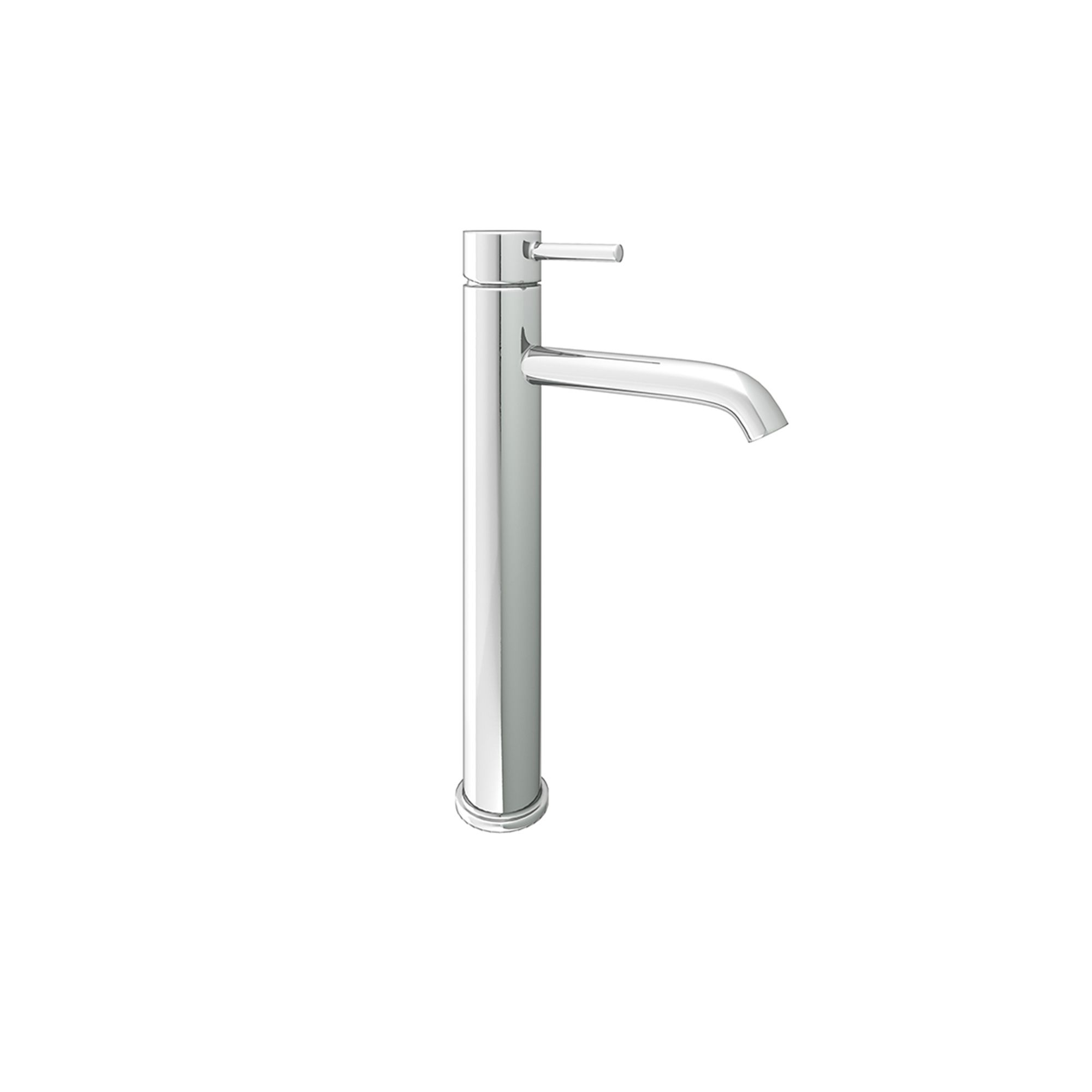 Aquadry Oria Tall Gloss Chrome effect Thermostatic Sink Mono mixer Tap