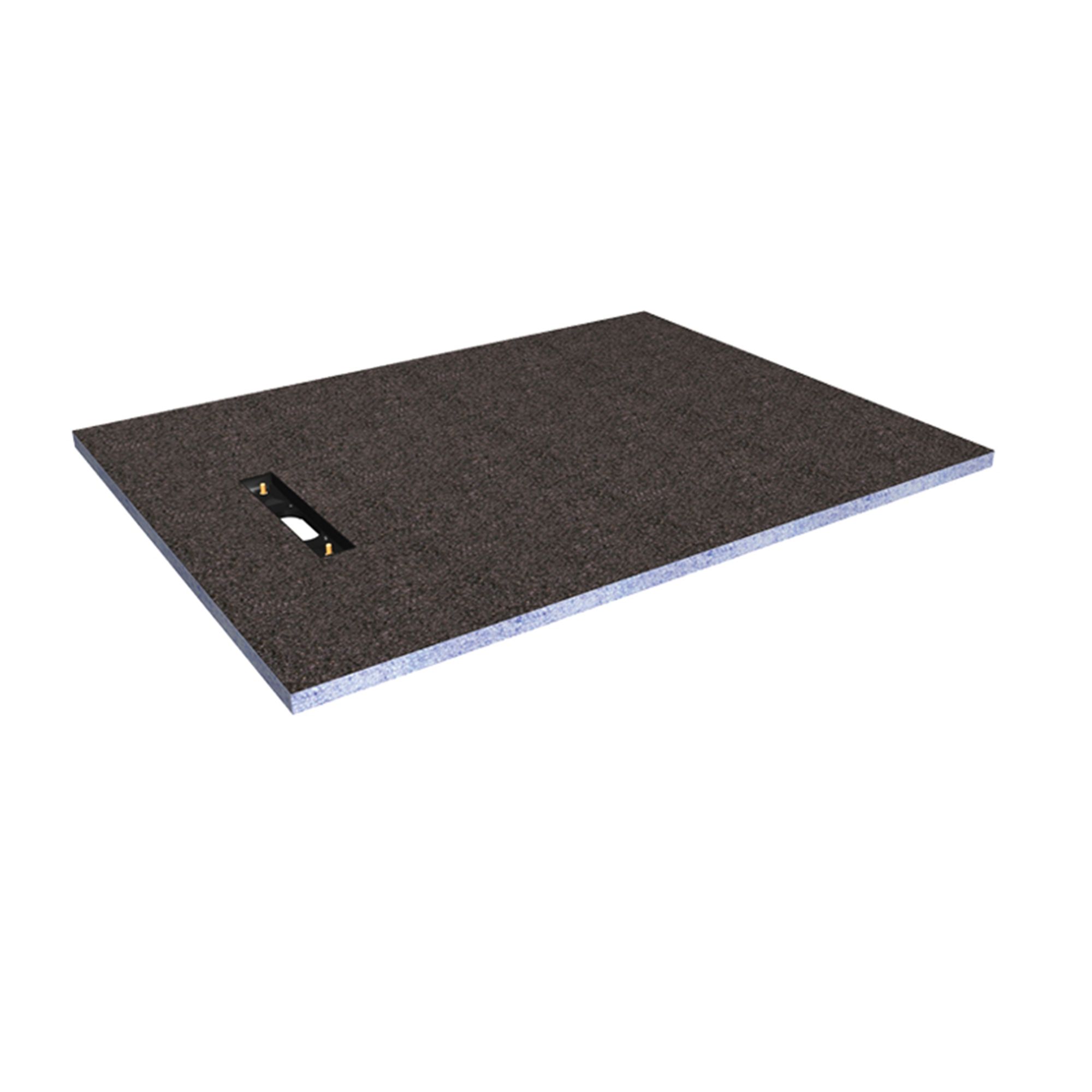 Aquadry Rectangular End drain Shower tray & riser kit (L)1850mm (W)900mm (H) 140mm