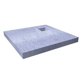 Aquadry Rectangular Shower tray (L)900mm (W)900mm (D)30mm