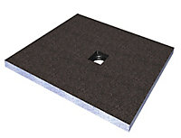 Aquadry Square Shower tray kit (L)120cm (W)120cm (H)3cm
