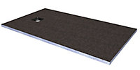 Aquadry Square Shower tray kit (L)1600mm (W)900mm (H)30mm