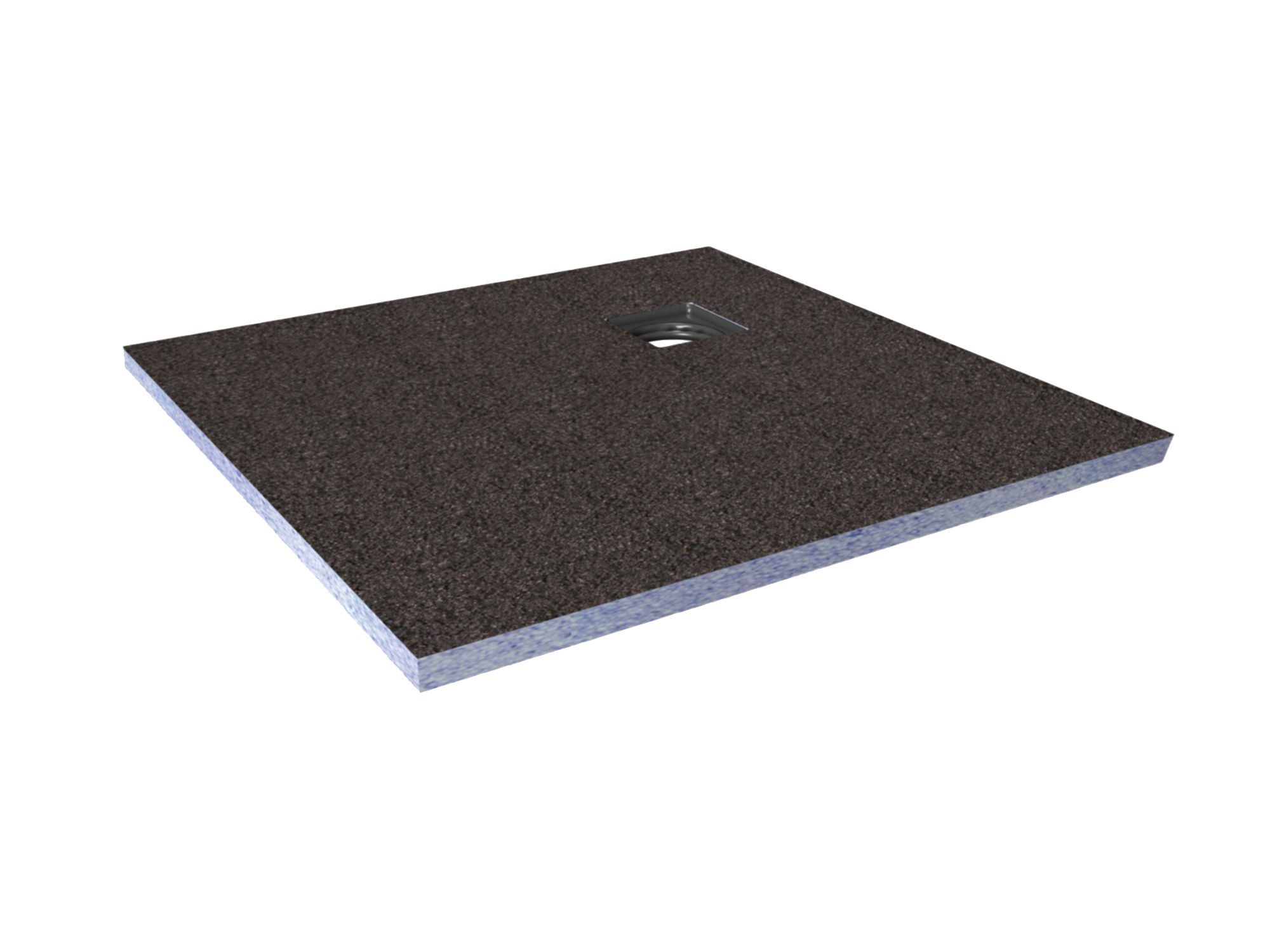 Aquadry Square Shower tray (L)1600mm (W)900mm