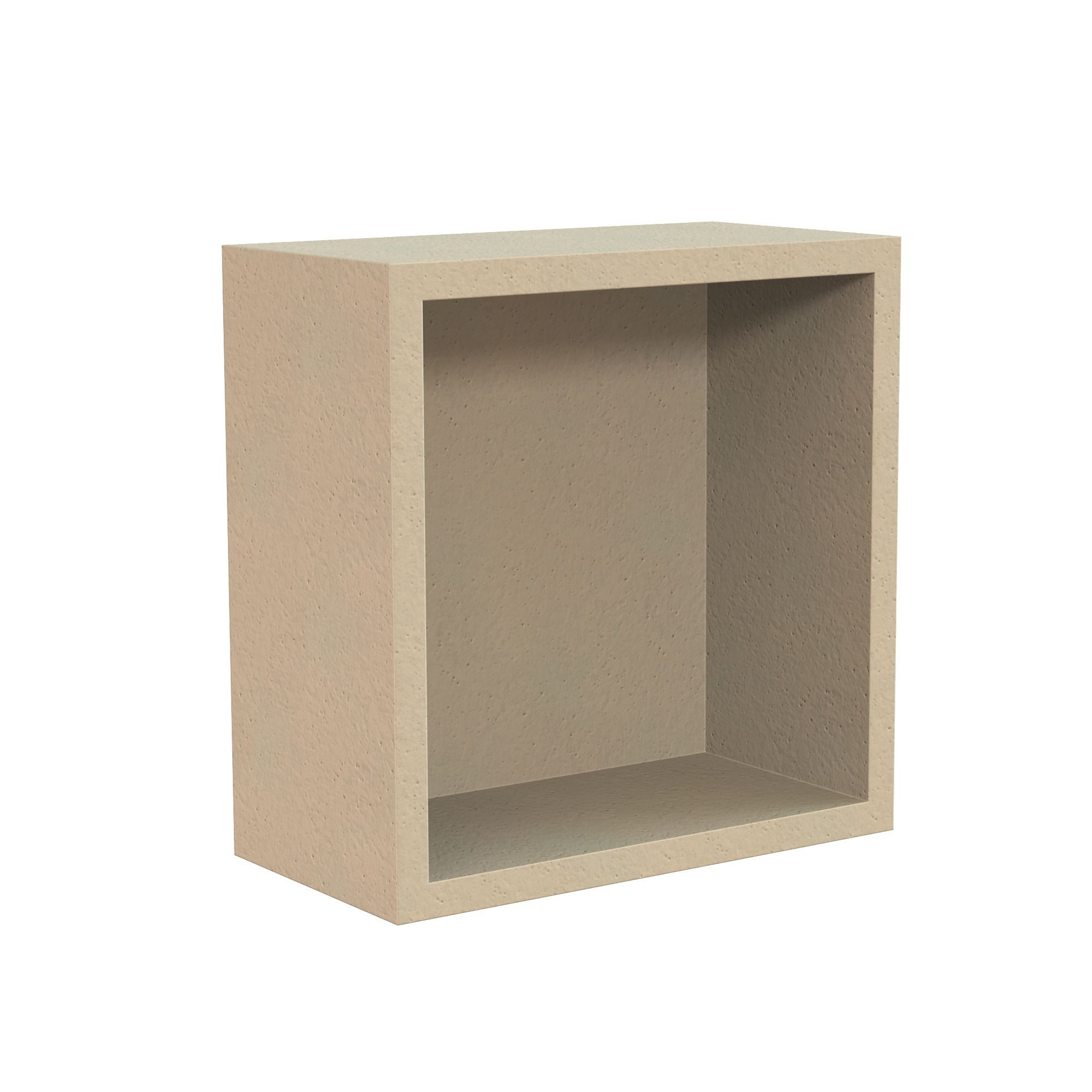 Aquadry Wet room Recessed storage unit, (H)350mm (W)350mm (D)100mm