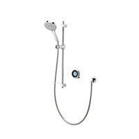 Aqualisa Optic Q Concealed valve HP/Combi Wall fed Smart Digital mixer Shower with Adjustable head