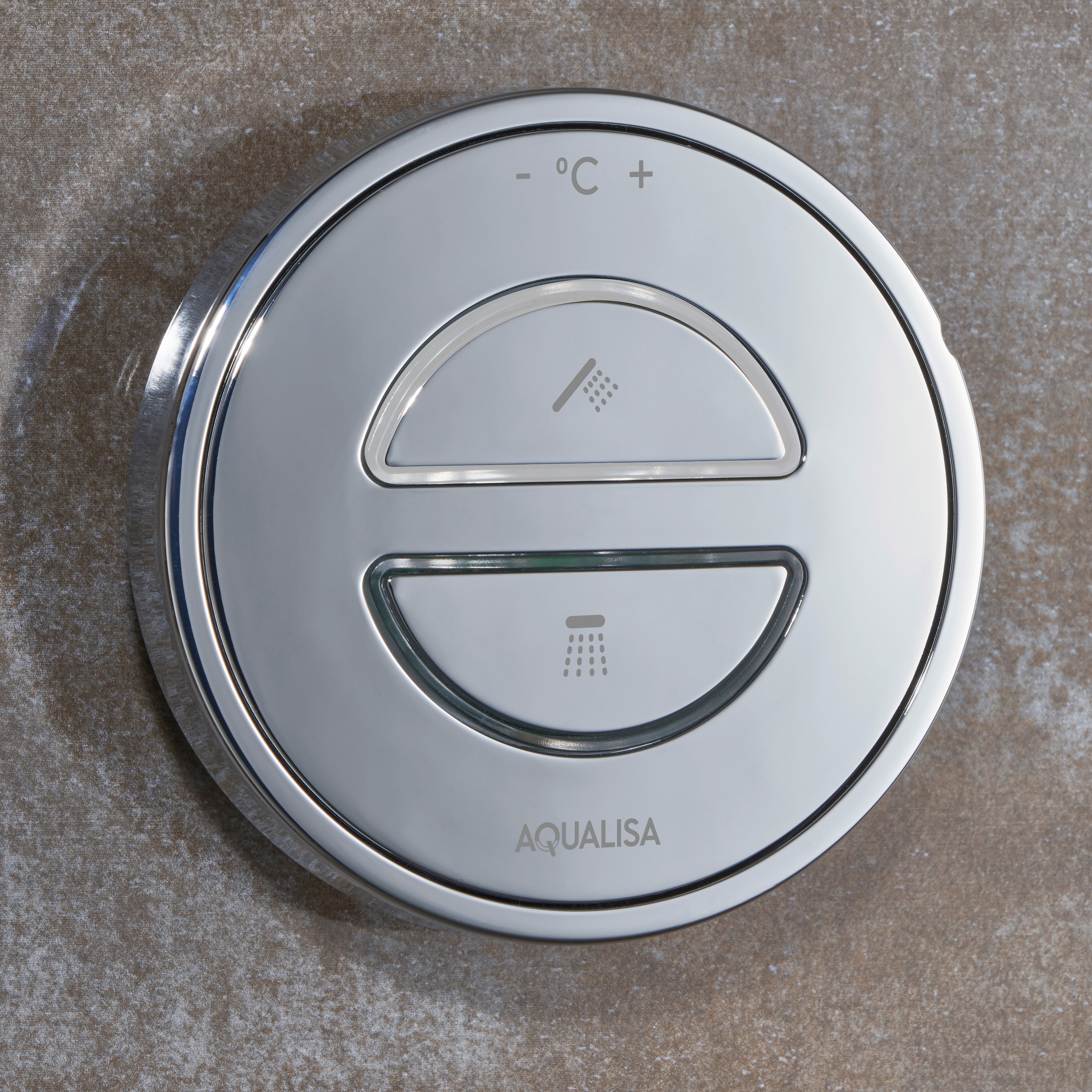Aqualisa Smart Link Concealed valve Gravity-pumped Wall fed Fixed head Smart Digital 4-spray pattern Shower Adjustable & Fixed Shower head