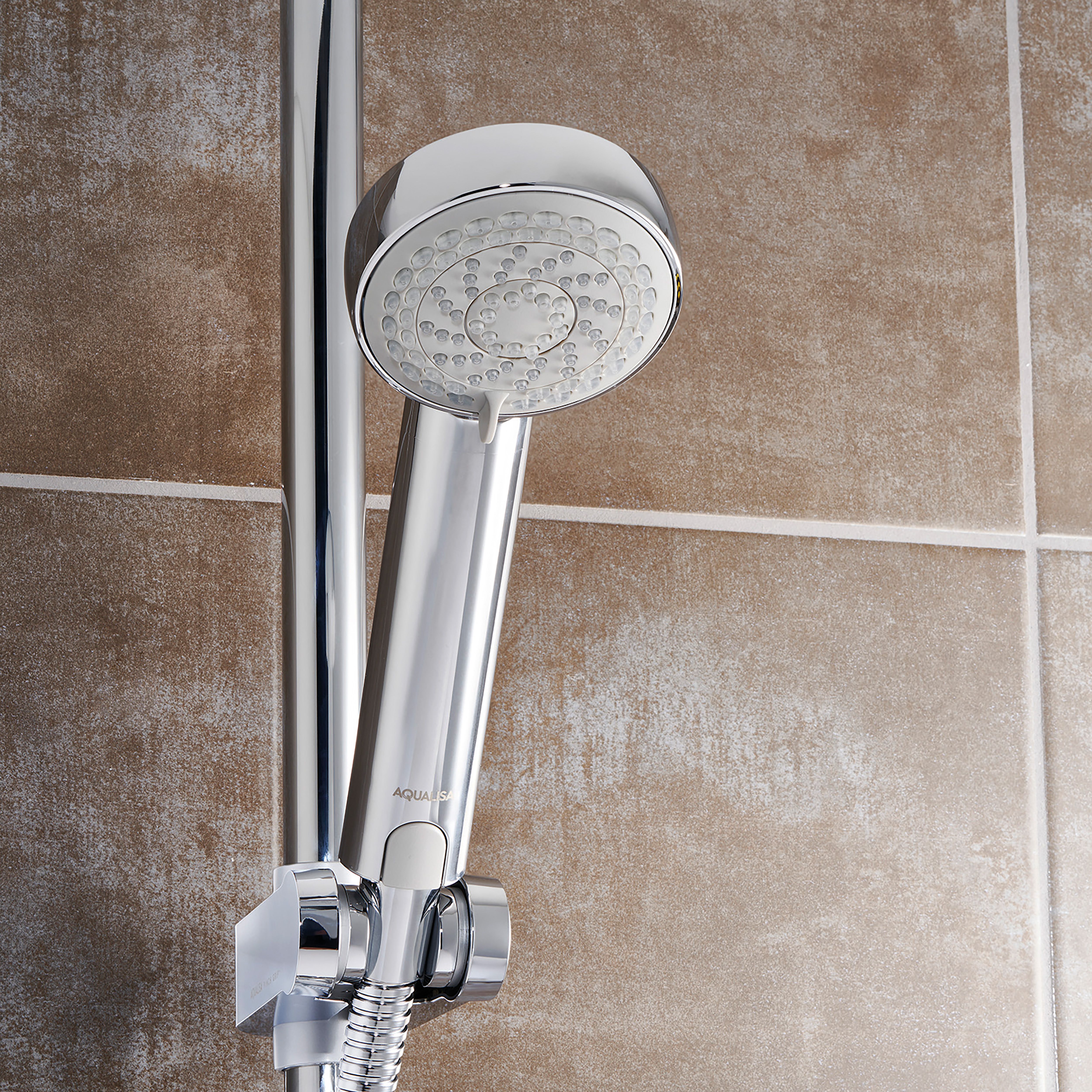 Aqualisa Smart Link Concealed valve HP/Combi Digital Shower with Adjustable