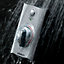 Aqualisa Visage Chrome effect Digital mixer Shower