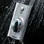 Aqualisa Visage Chrome effect High pressure Digital mixer Concealed valve Shower with