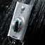Aqualisa Visage Chrome effect Manual Digital mixer Shower