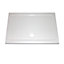 Aqualux Edge 6 Silver effect Left or right Rectangular Shower Enclosure & tray - Sliding door (H)193.5cm (W)120cm (D)80cm