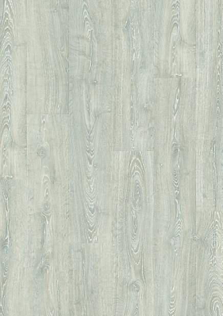 Aquanto Grey Oak Effect Laminate, Quickstep Hydro Wood Grain Effect Grey Oak Laminate Flooring