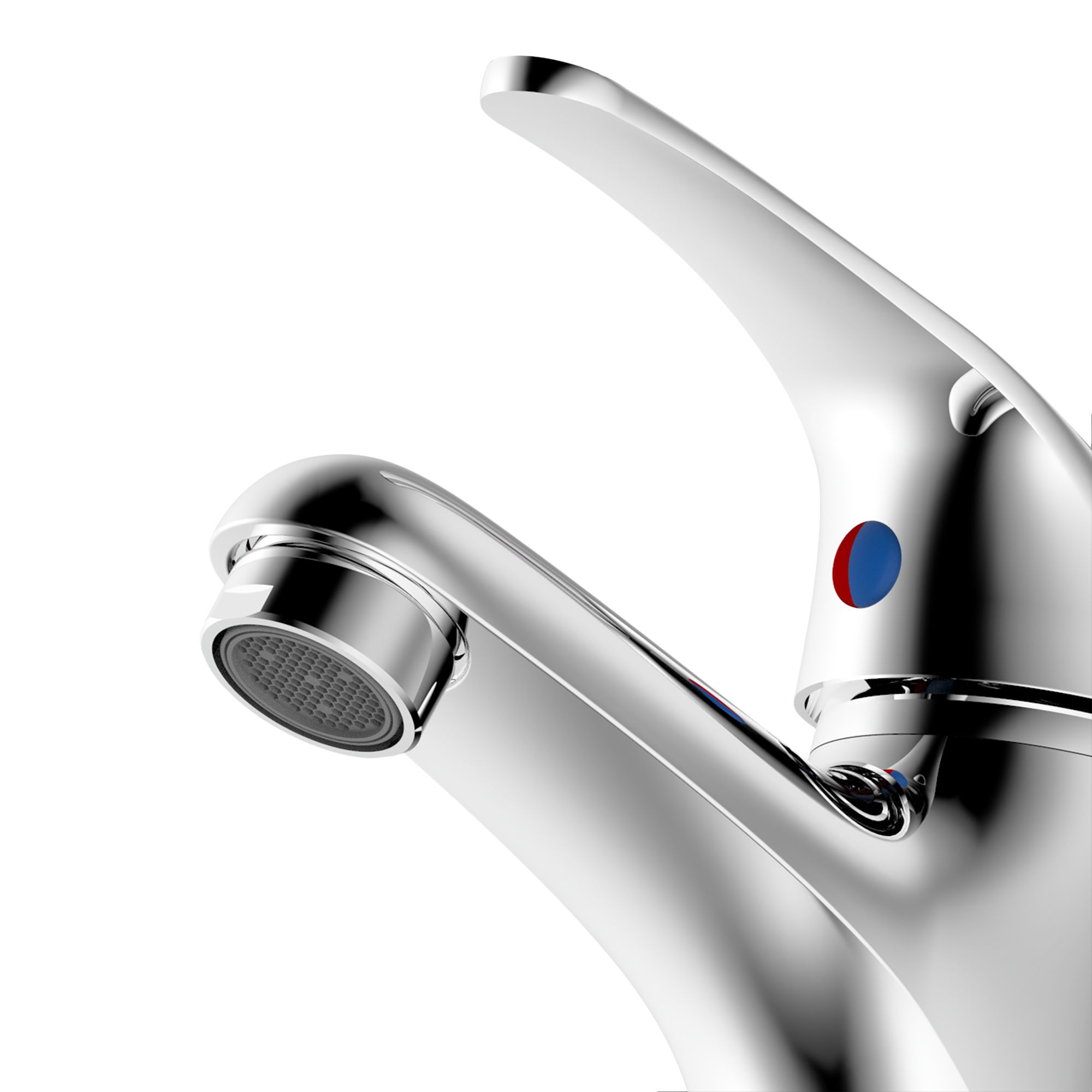 Arborg S Chrome effect Basin Mixer Tap