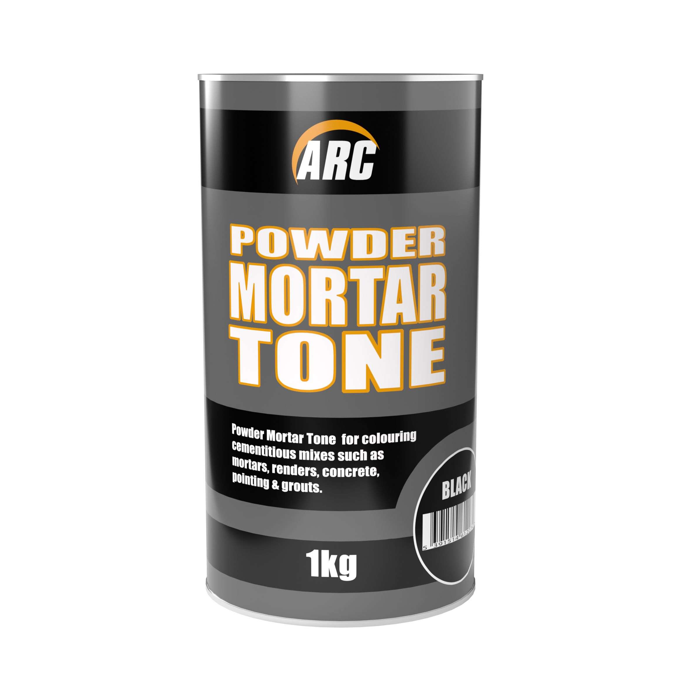 Arc Black Cement colouring Tub 1kg