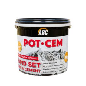 Arc Pot-Cem Grey Cement, 5kg Tub