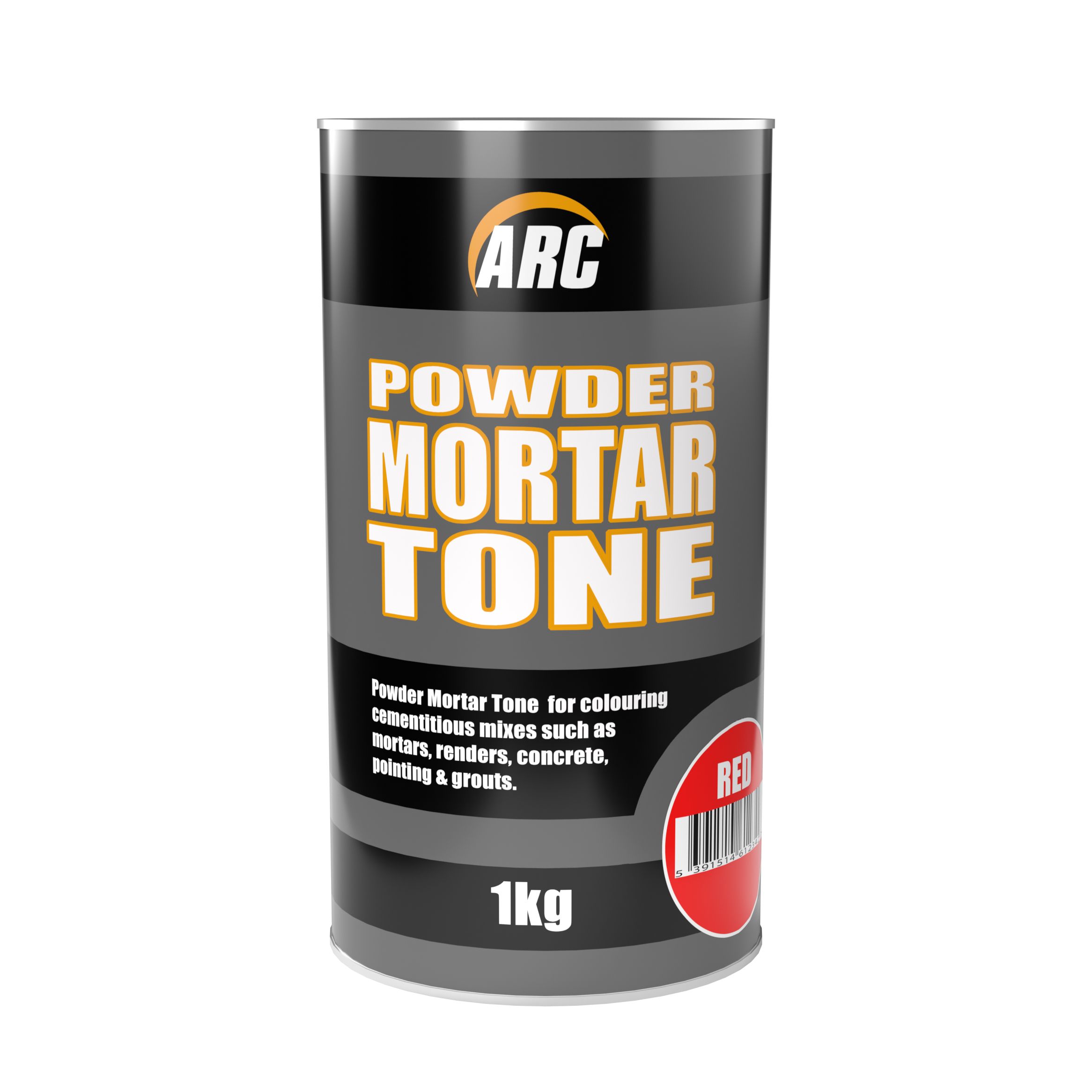 Arc Red Cement colouring Tub 1kg