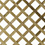Arched Pine Trellis panel (W)180cm x (H)180cm