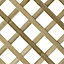 Arched Pine Trellis panel (W)90cm x (H)180cm