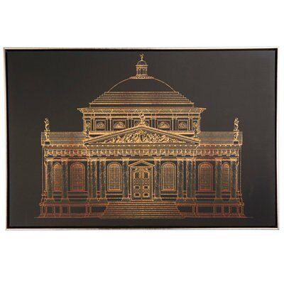 Architectural Framed print (H)600mm (W)900mm