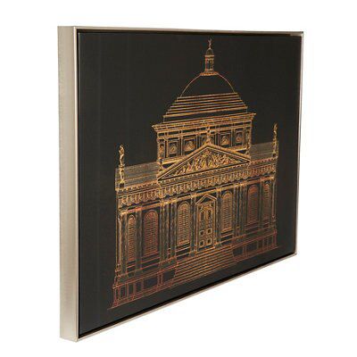 Architectural Framed print (H)600mm (W)900mm