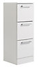 Ardenno Gloss White Style: Modern Cabinet (W)302mm (H)810mm