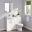 Ardenno Gloss White Toilet unit