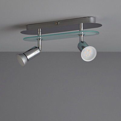 Arethusa Chrome effect 2 Light Spotlight