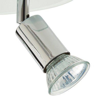 Arethusa Gloss Chrome effect 4 Light Spotlight