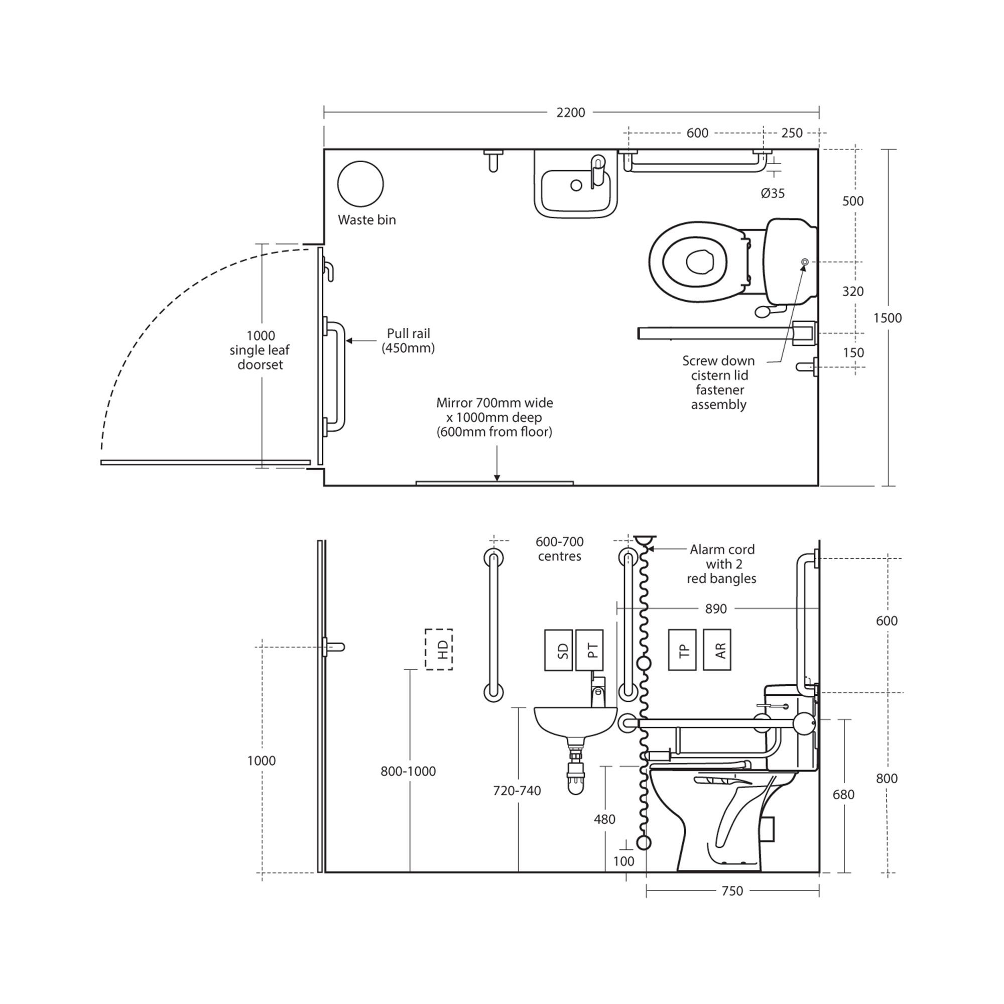 Armitage Shanks Assisted bathroom suite DIY at B&Q