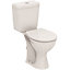 Armitage Shanks Sandringham 21 raised height Contemporary Close-coupled Boxed rim Toilet set with Soft close seat