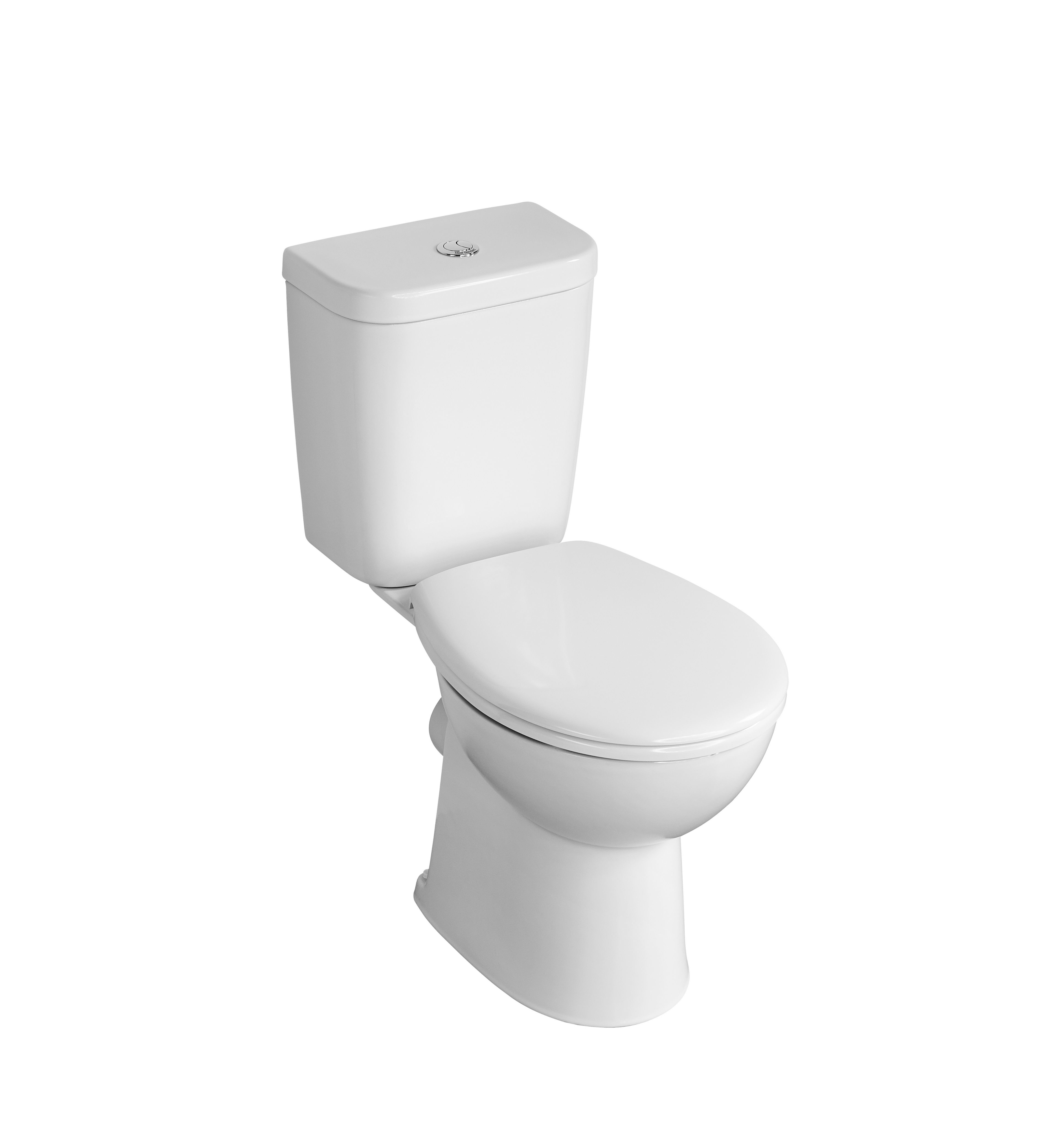 Armitage Shanks Sandringham 21 Smooth White Close-coupled Toilet set with Soft close seat