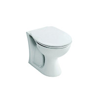Armitage Shanks Sandringham Contemporary Back to wall Boxed rim Toilet set with Soft close seat