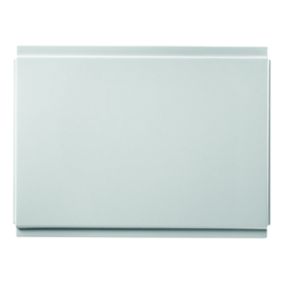 Armitage Shanks White Rectangular End Bath panel (W)700mm