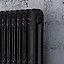 Arroll Daisy Cast iron Black 15 Column Radiator, (W)1009mm x (H)794mm