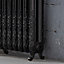 Arroll Daisy Cast iron Black 15 Column Radiator, (W)1009mm x (H)794mm