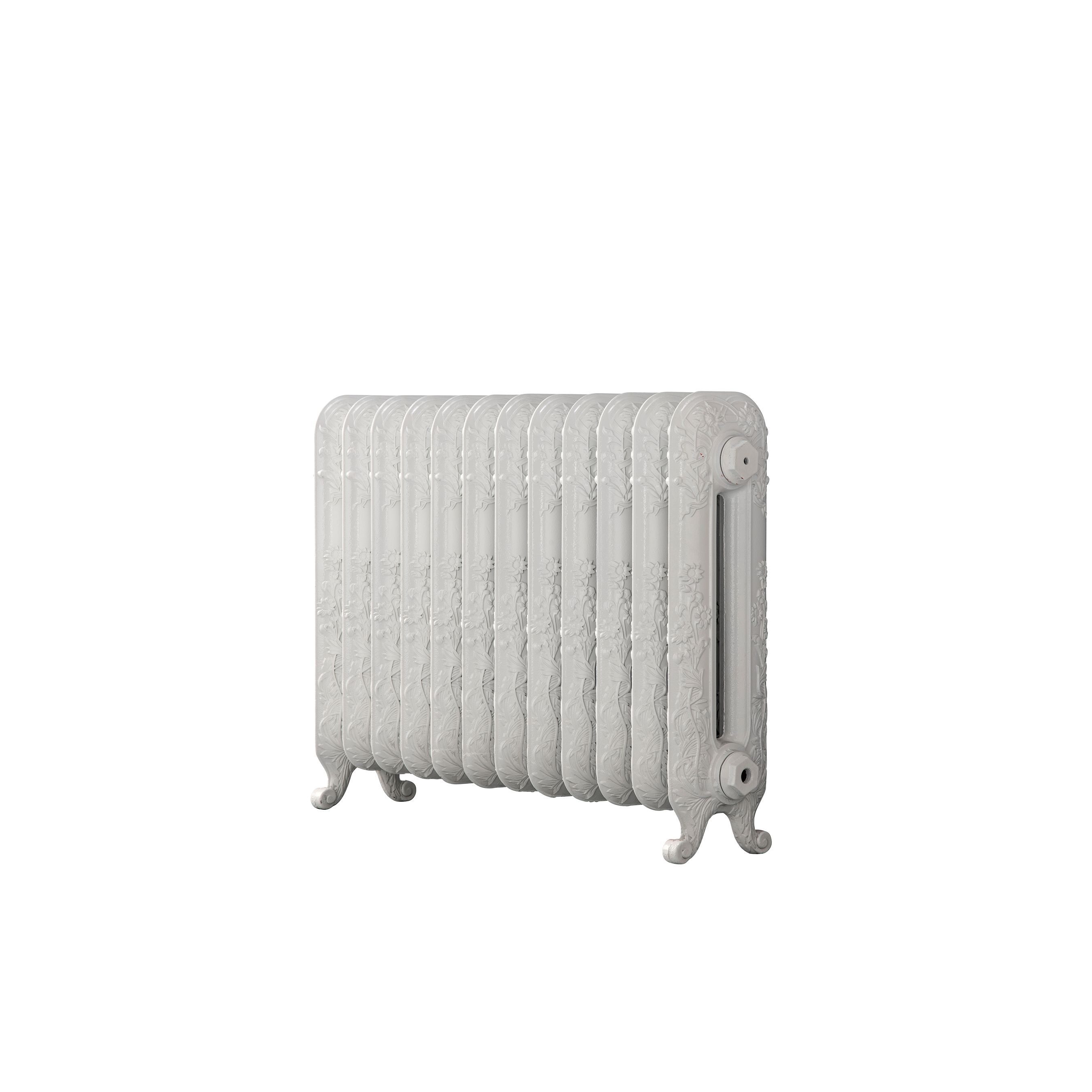 Arroll Daisy Cast iron White 12 Column Radiator, (W)814mm x (H)597mm