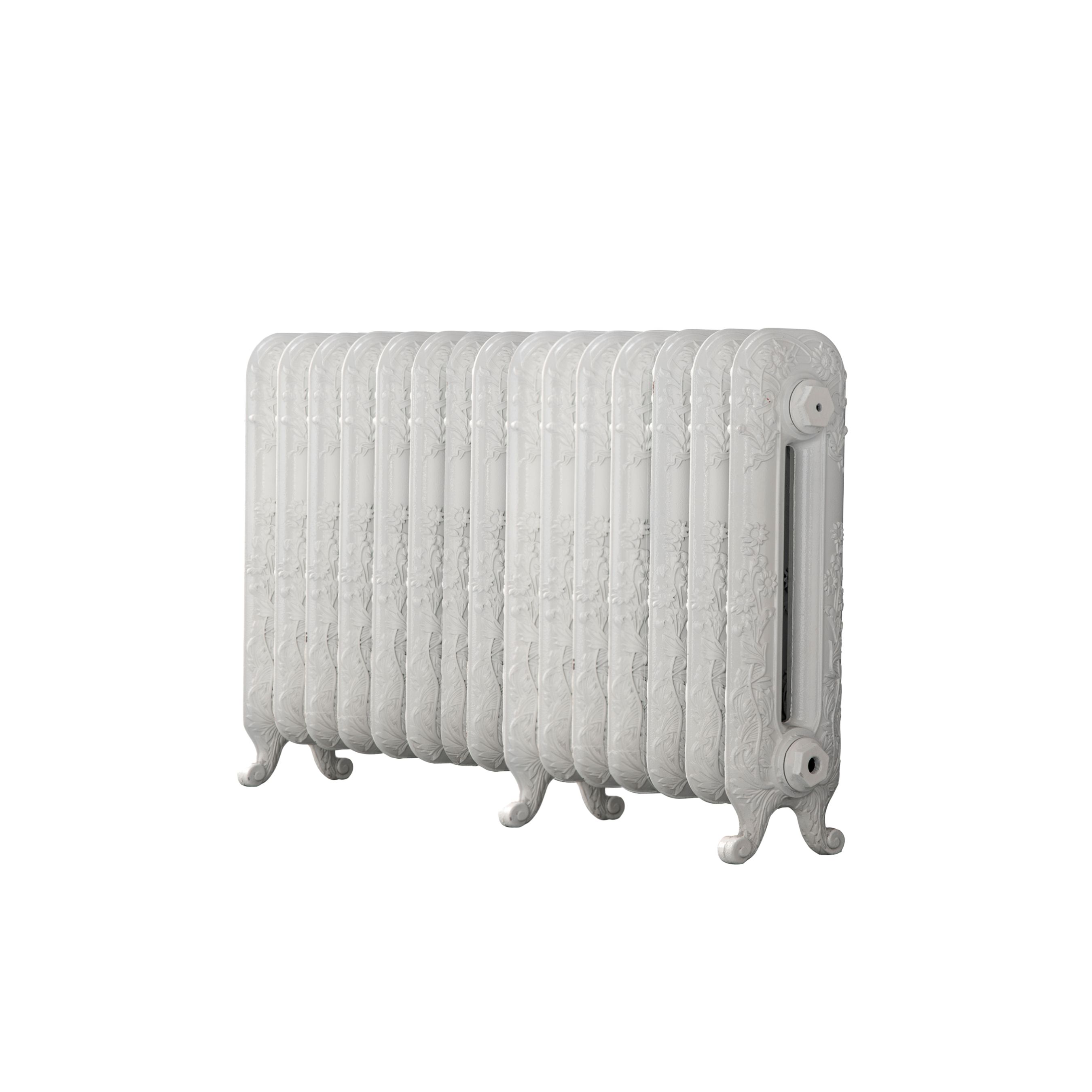 Arroll Daisy Cast iron White 15 Column Radiator, (W)1009mm x (H)597mm